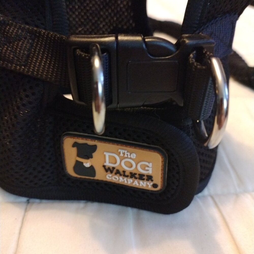 The Dog Walker company black mesh harness Small